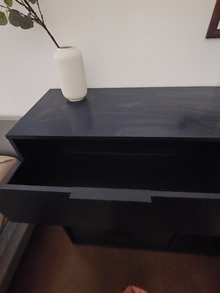 Blue Dresser with Hanging Spaceue - photo 2
