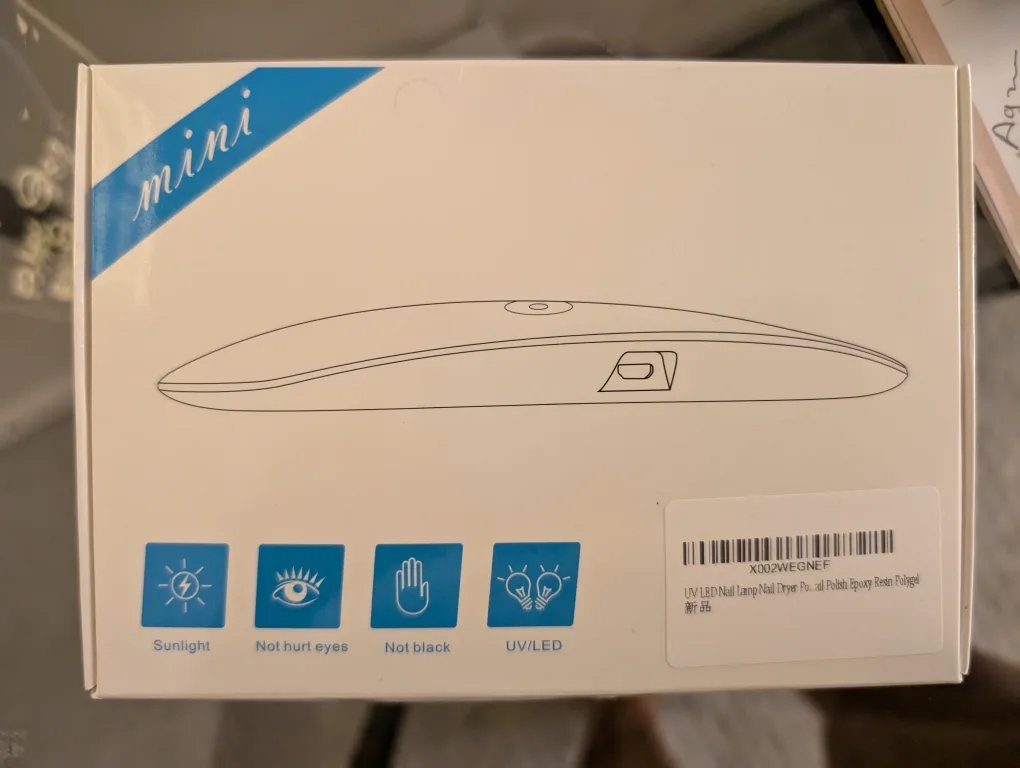 Mini UV LED Nail Lamp image indicator(3)