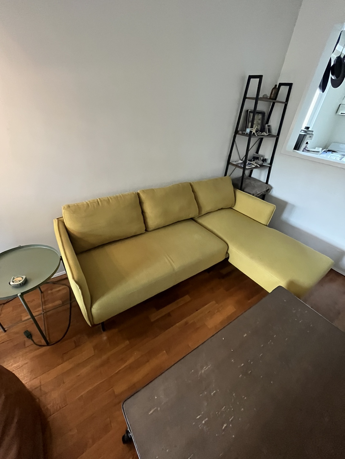 Cute Yellow Sectional Sofa - photo 3