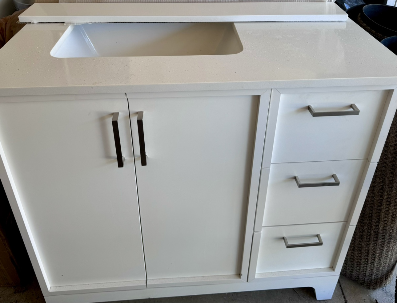 White Bathroom Vanity