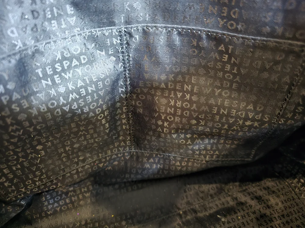 Kate Spade Black Leather Handbag image indicator(3)