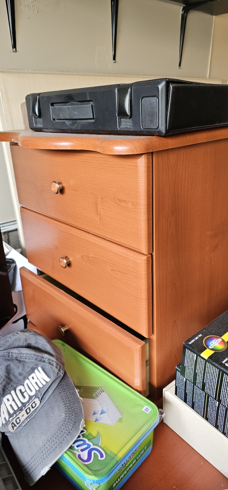 Three Drawer Nightstand
