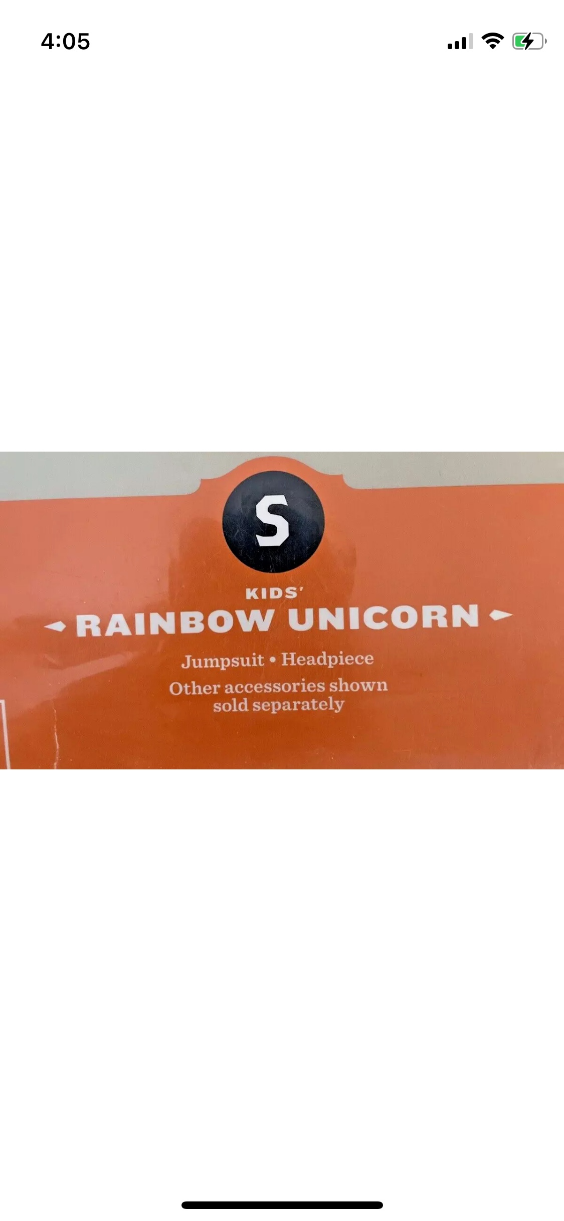 Rainbow Unicorn Kids Costume - photo 4