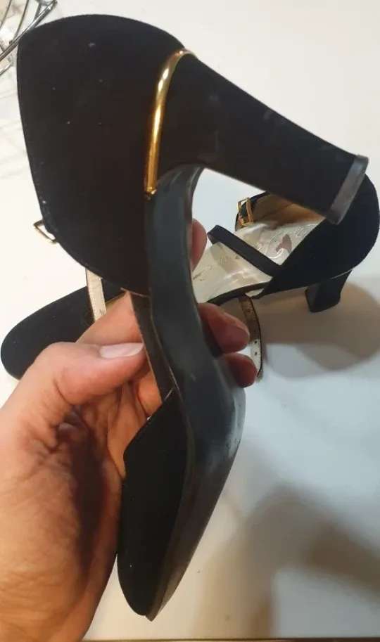 Black Suede Heels image indicator(3)