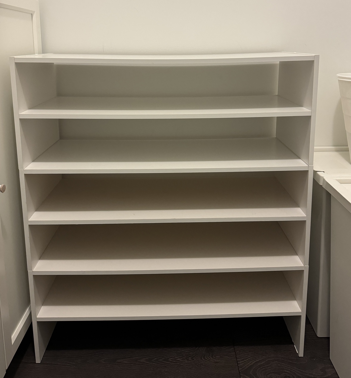 Shoe rack storage