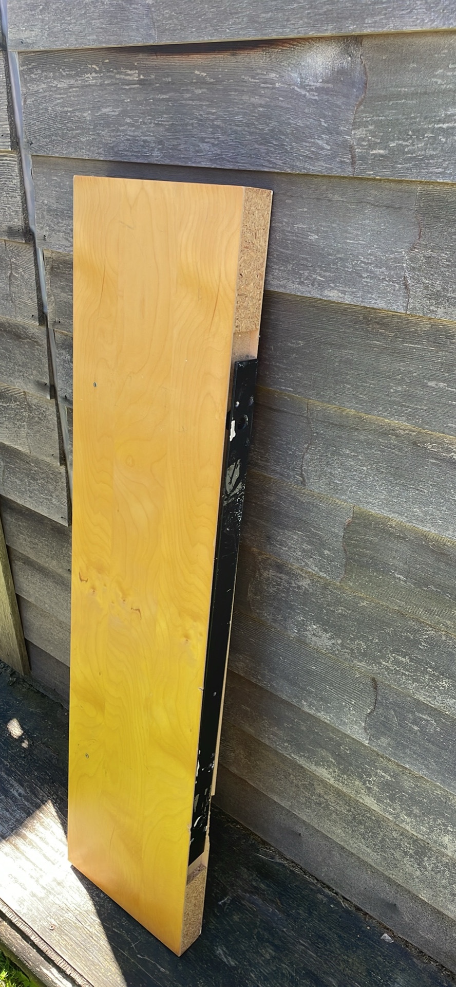 Wooden shelf. - photo 3