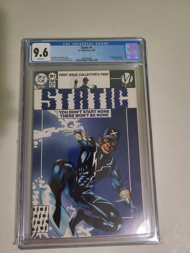 Static #1 CGC 9.6