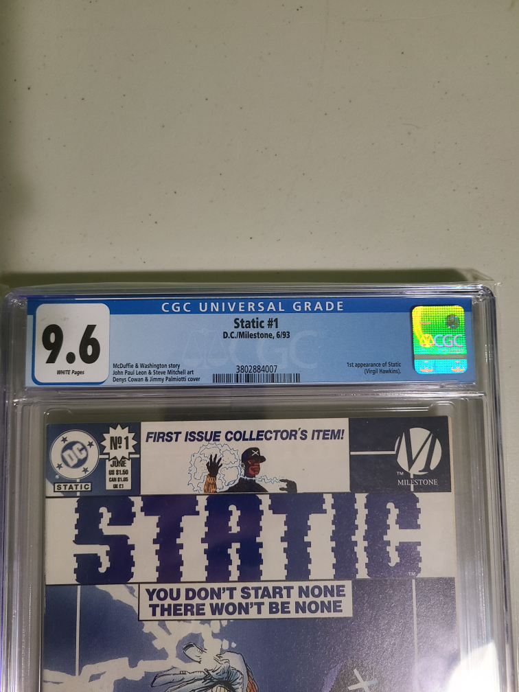 Static #1 CGC 9.6 - photo 3