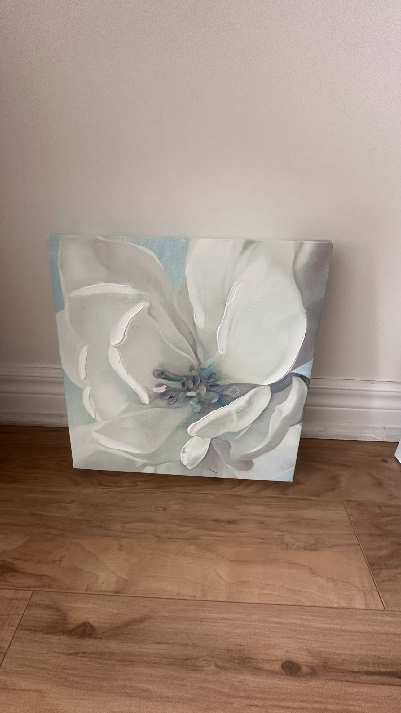 Set of 2 Floral Canvas Wall Art