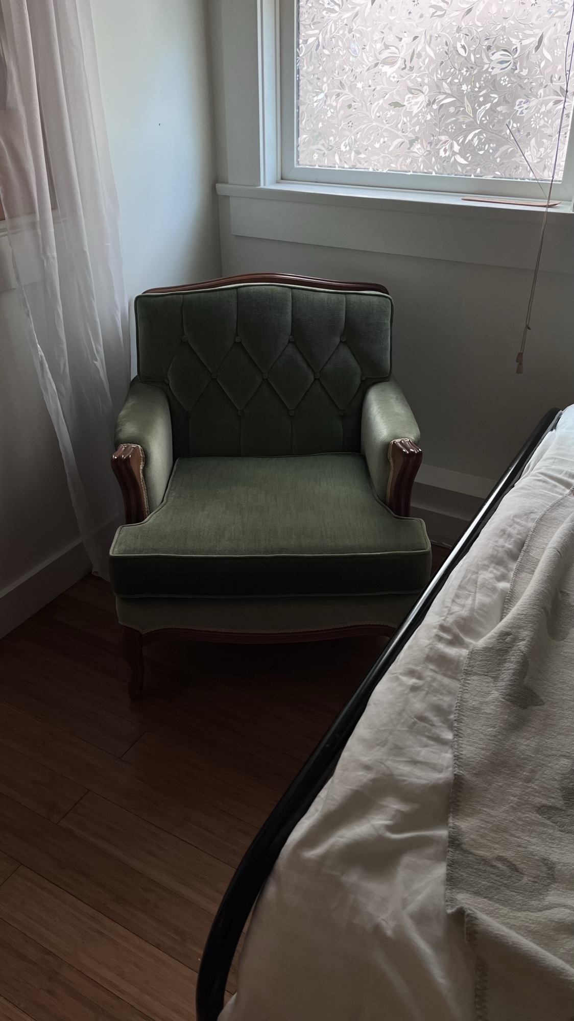 MSM olive green arm chair - photo 2
