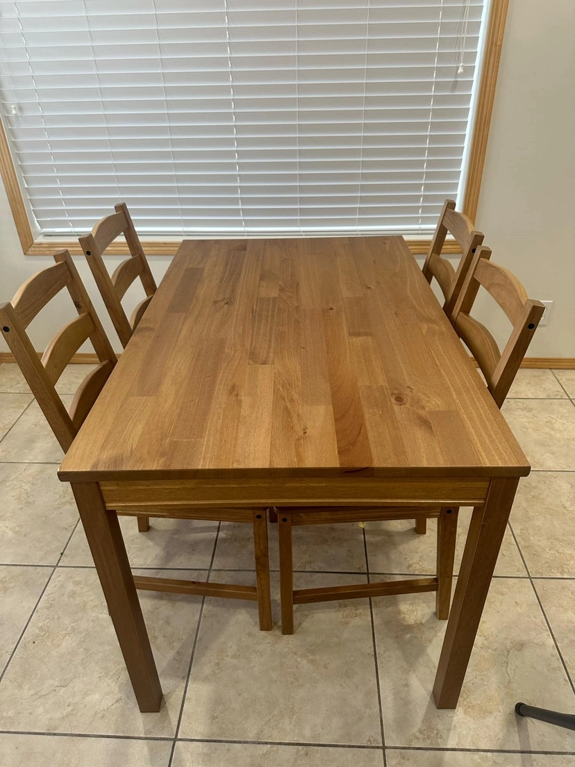 Hauga Table Ikea Compact Table And Chairs IKEA HÄGERNÄS Dining