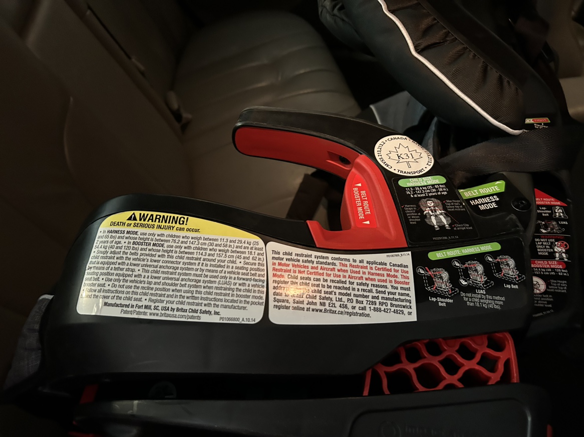 Mint condition Britex  car seat not in use any morel - photo 4