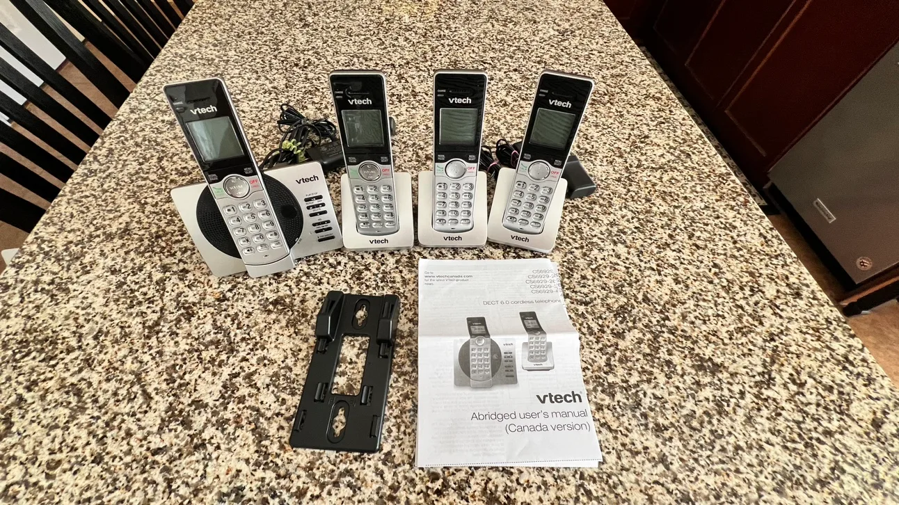 VTech 4 Handset Cordless Phone System image indicator(4)