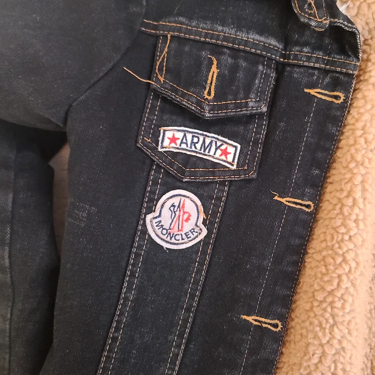 Warm Denim Jacket For Winter image indicator(3)