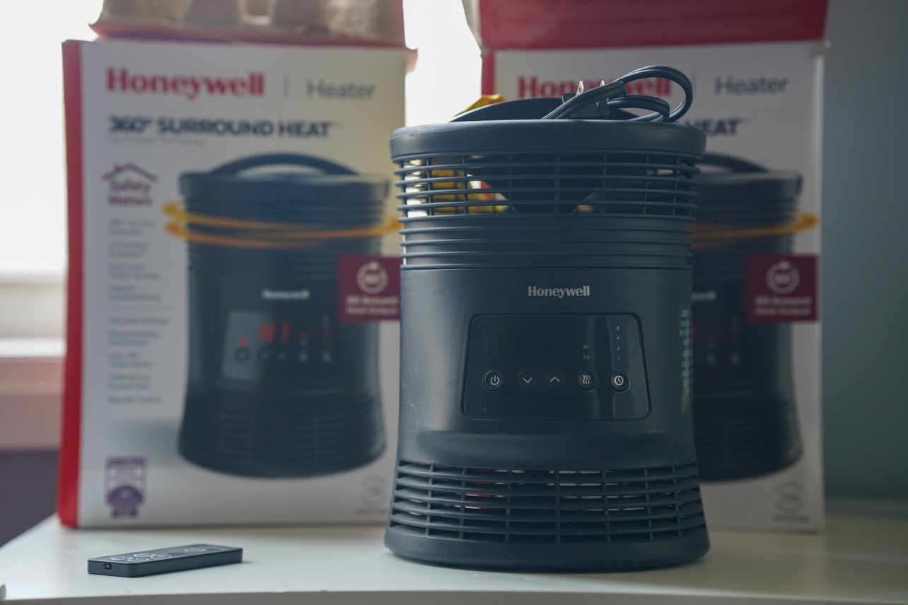 Honeywell 360° Surround Heat Fan Forced Heater - photo 3