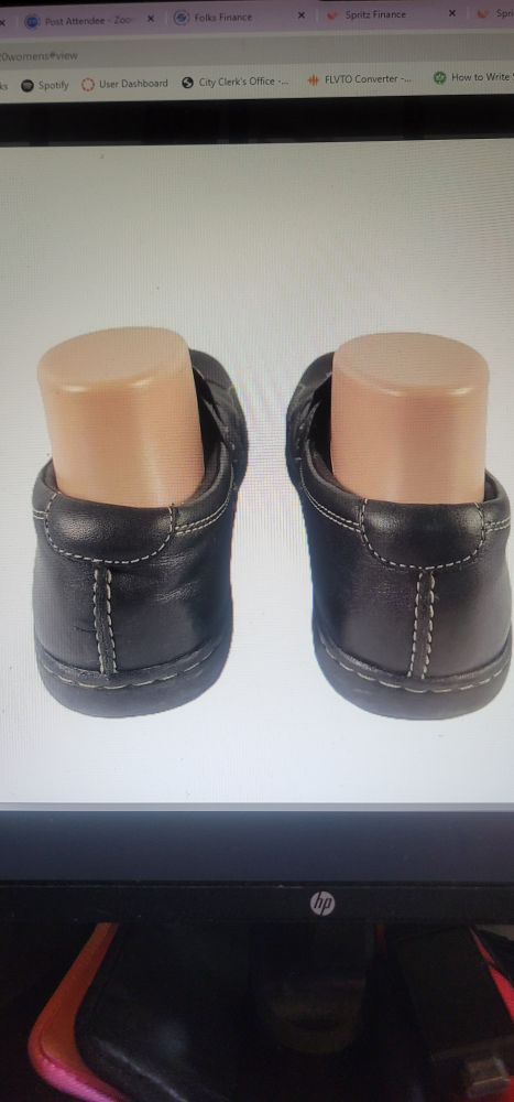 CLARK'S Women's Black Leather Shoes - photo 2