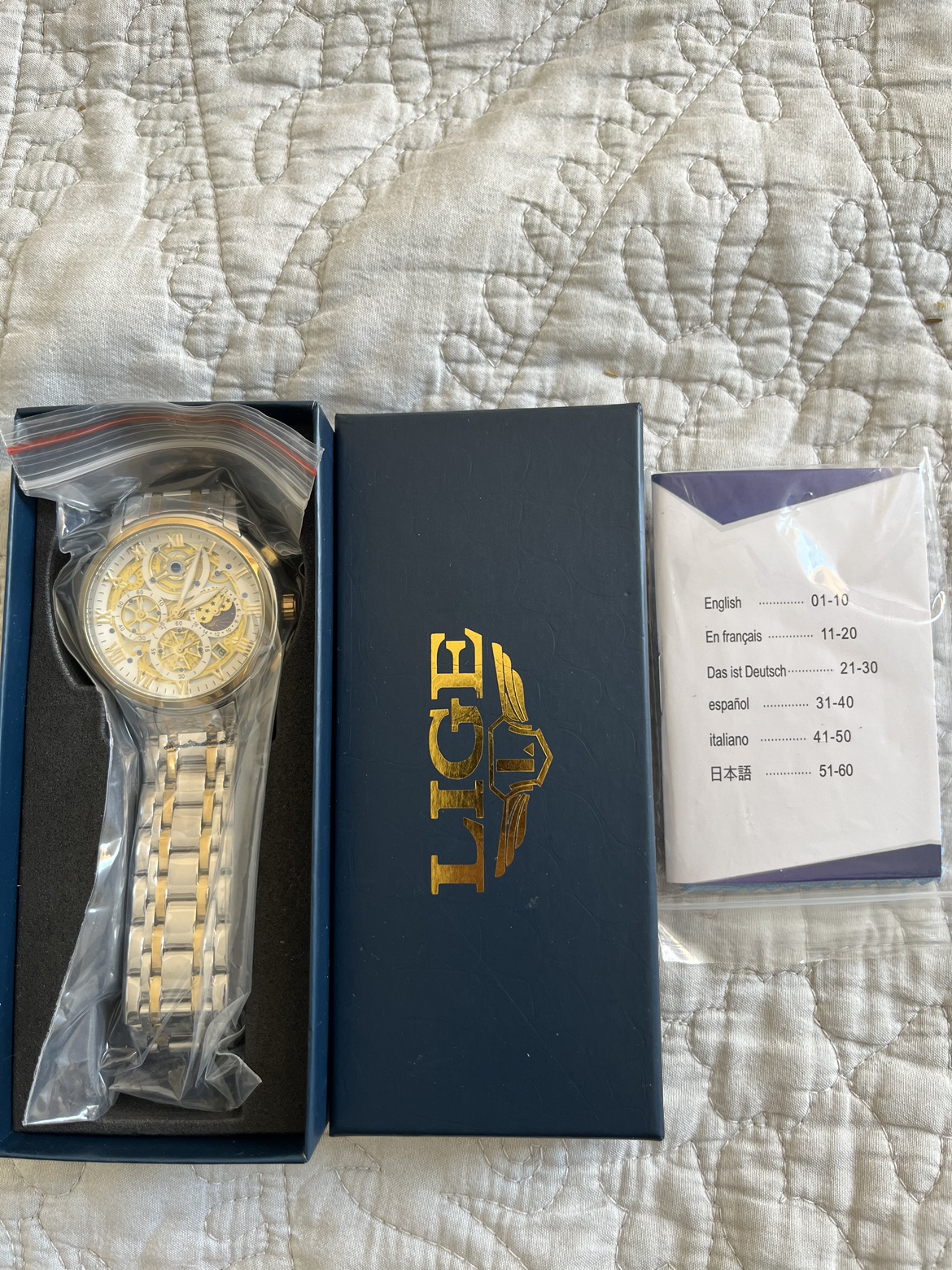 Lige Men's Automatic Watch - photo 2