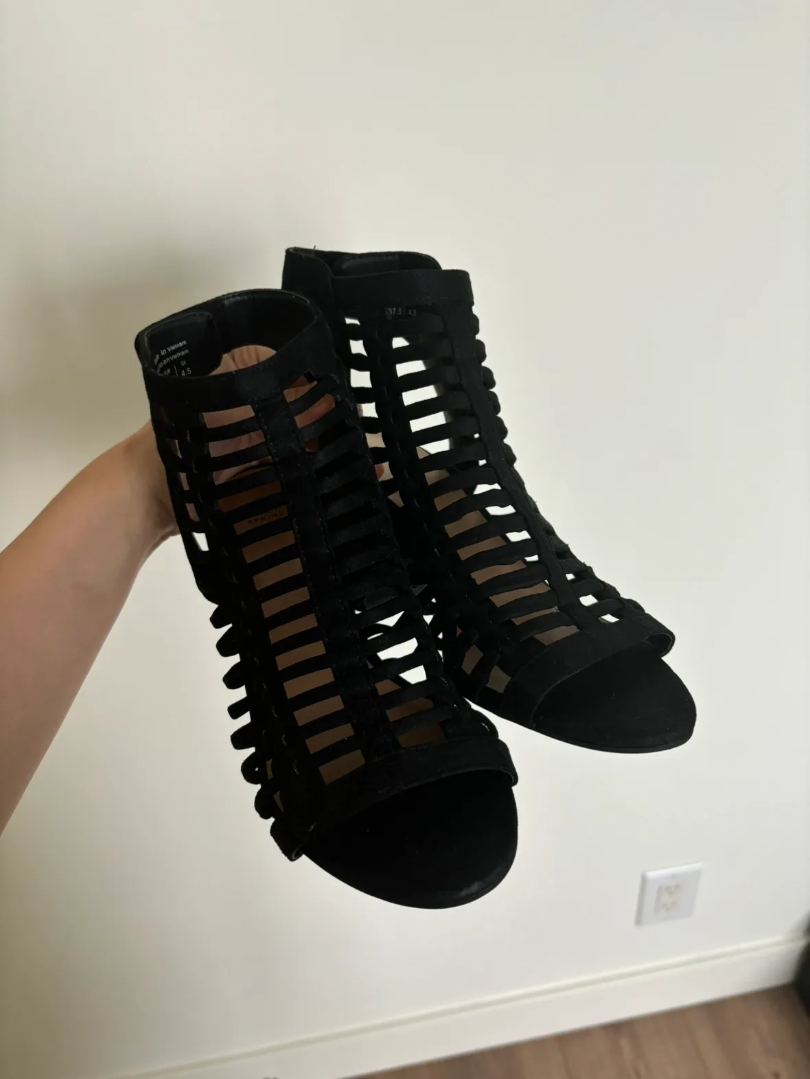 Call it Spring Black heeled sandals - Women’s Size 7 thumbnail