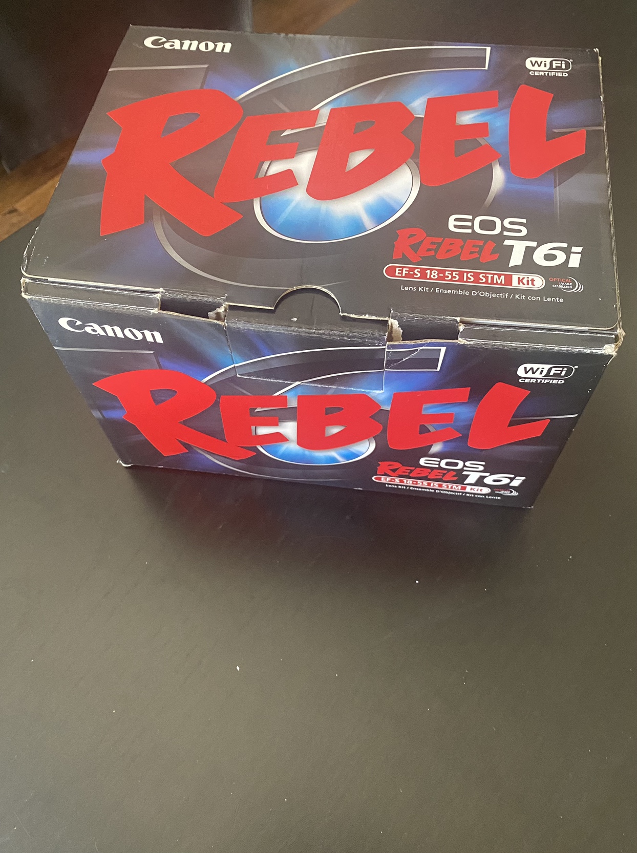 Canon EOS Rebel T6i Camera