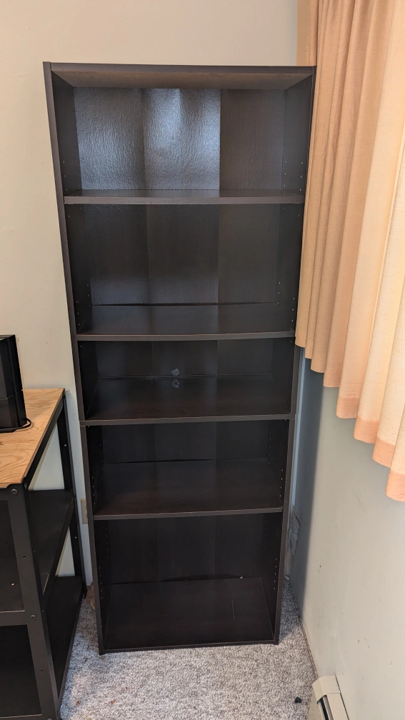 Dark Brown Bookcase Karrot