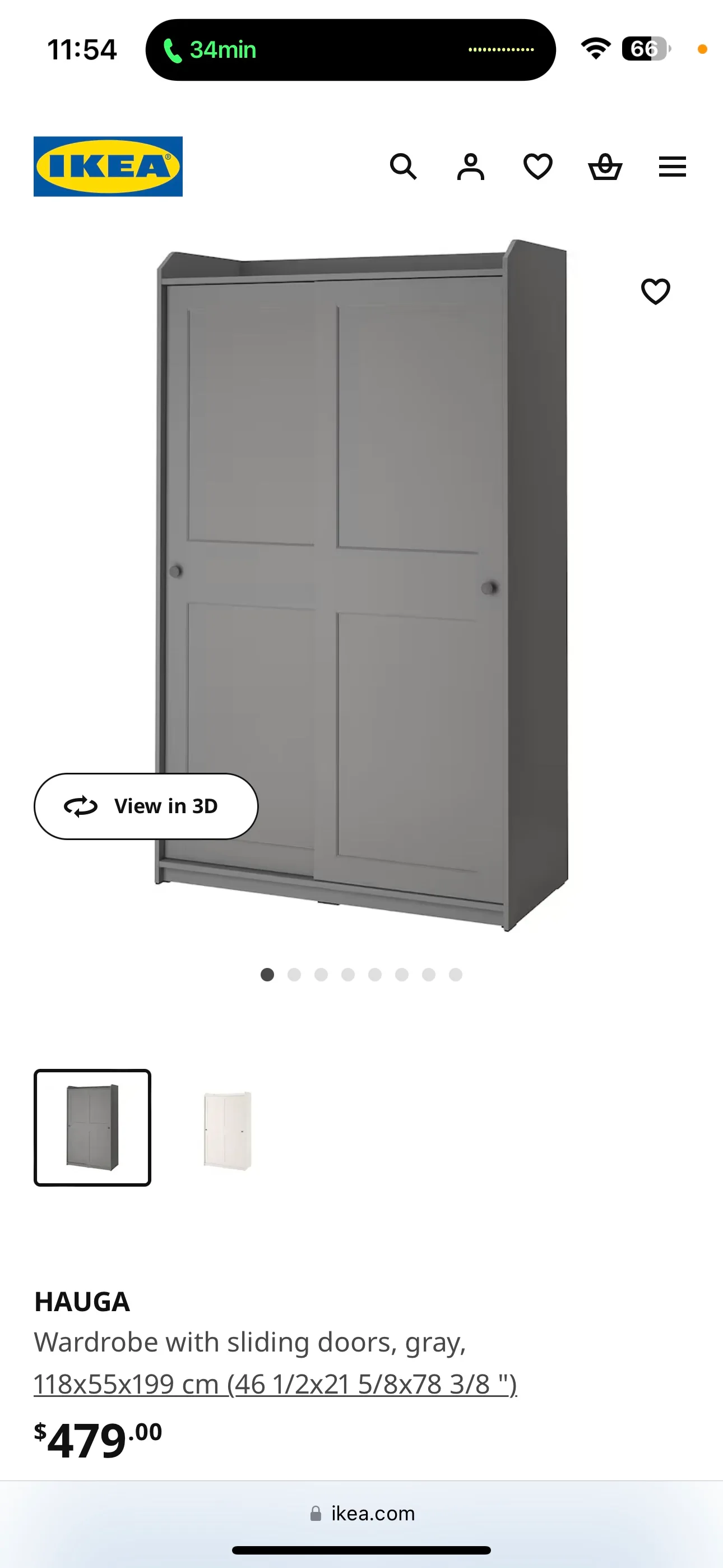 IKEA HAUGA Wardrobe image indicator(2)
