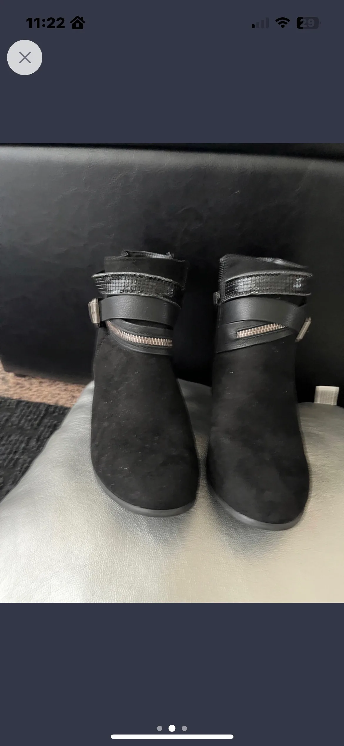 Black Buckle Booties image indicator(2)