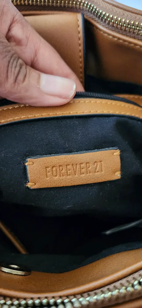 Forever 21 Brown Handbag image indicator(4)