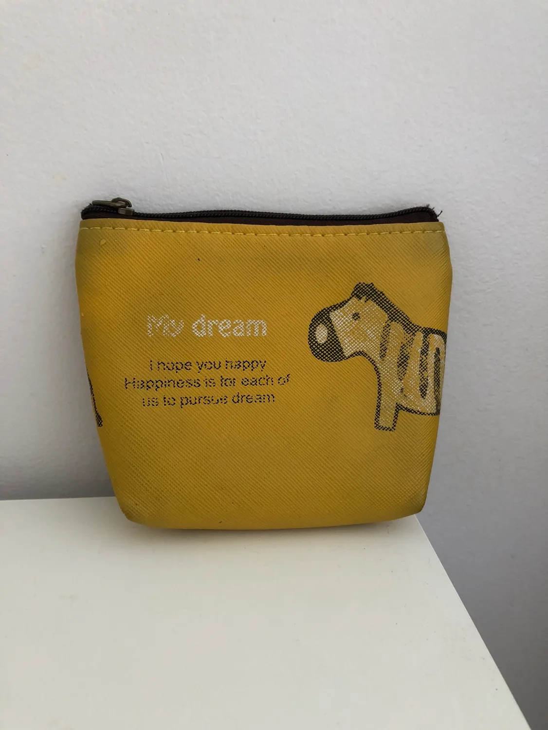 #freecycle: Zebra Print Zipper coins bag thumbnail