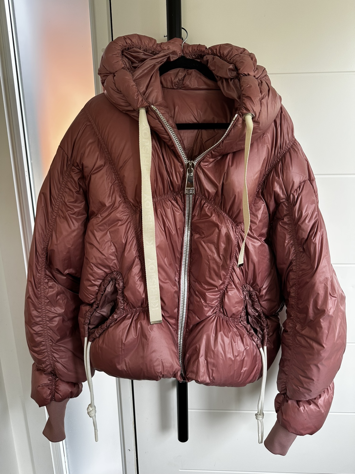 Khrisjoy Pink Puffer Jacket