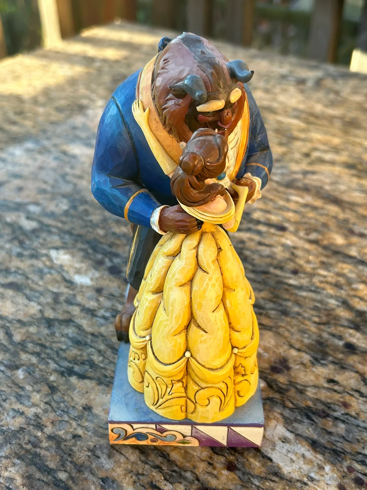 Jim Shore Beauty and the Beast Belle & Beast "Love Conquers All" image indicator(2)