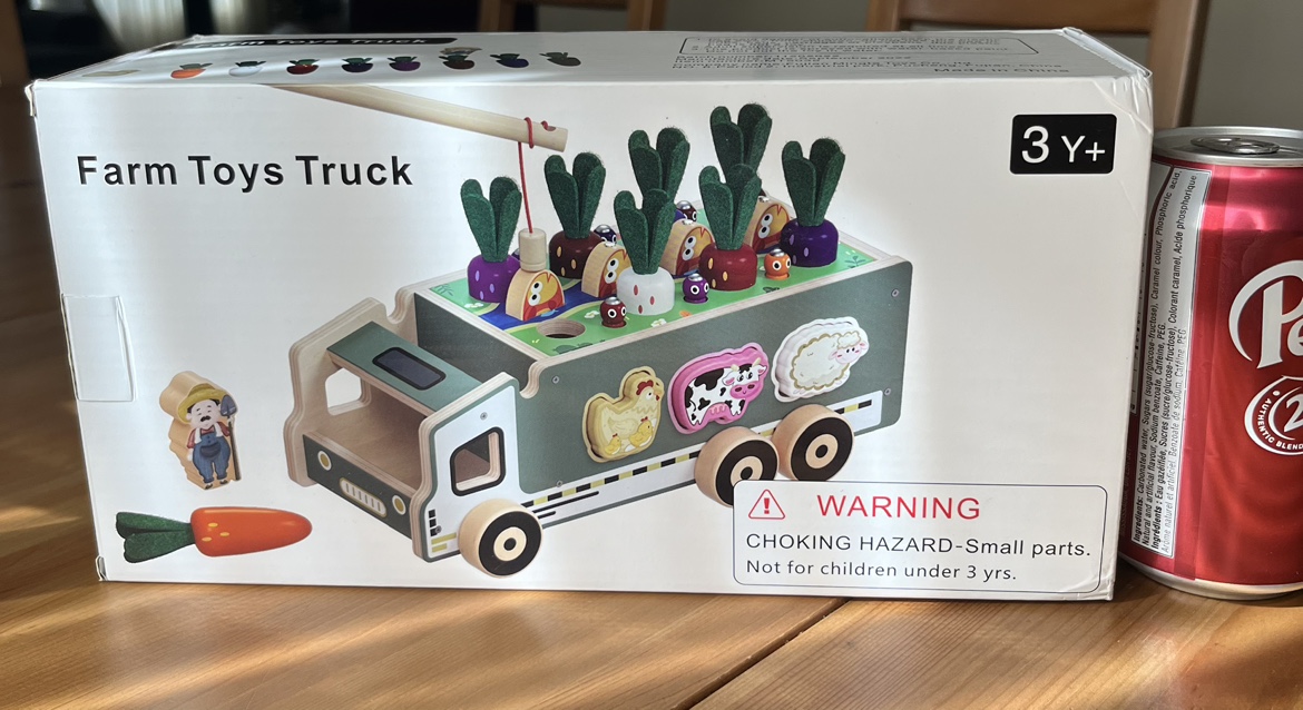Farm Toy Truck 🧡