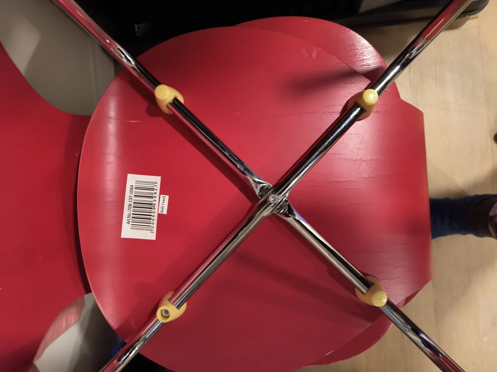 Red Dining Chair X2 image indicator(2)