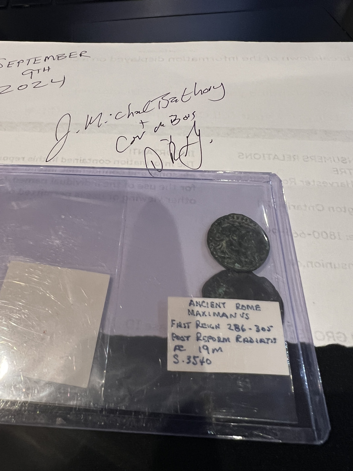 Ancient Roman Coins 300 AD !
