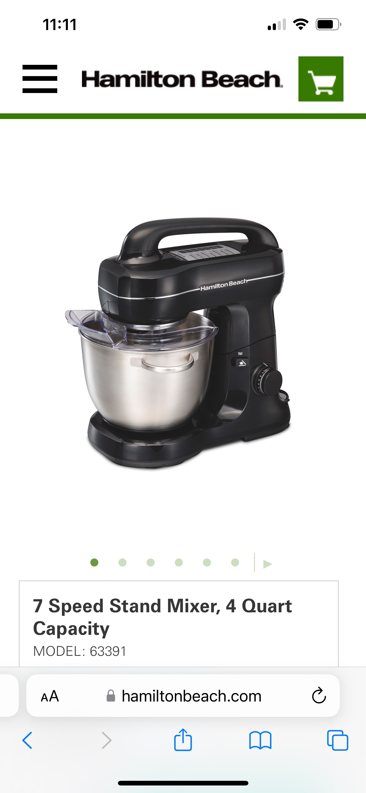 Hamilton Beach Stand Mixer - photo 5