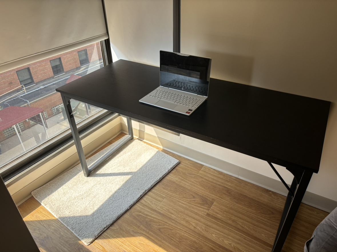 Black Desk | Computer, gaming desk  🧡 - photo 3