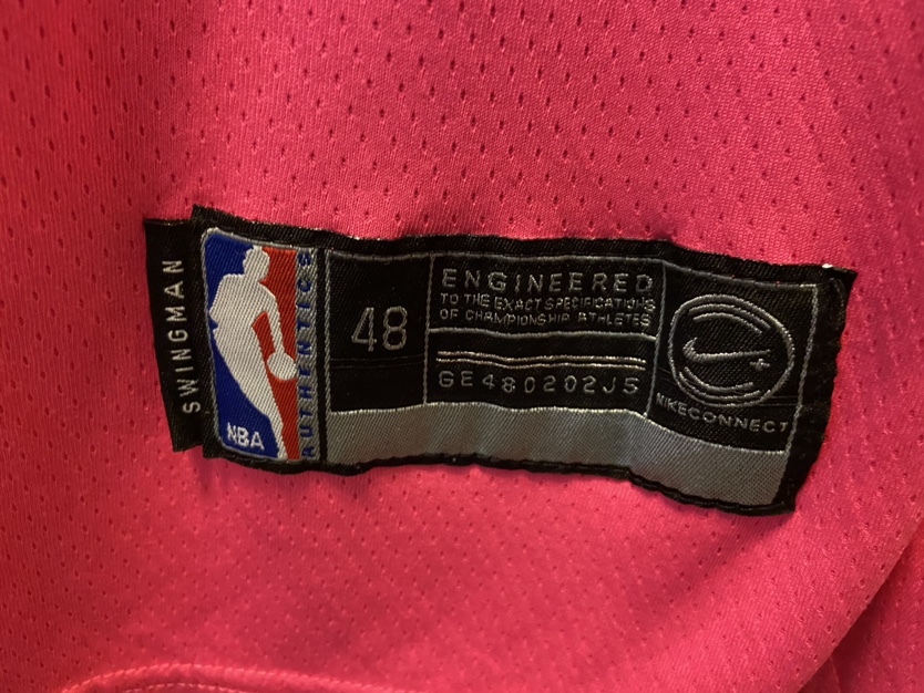 Miami Heat Dwyane Wade Pink Jersey - photo 3