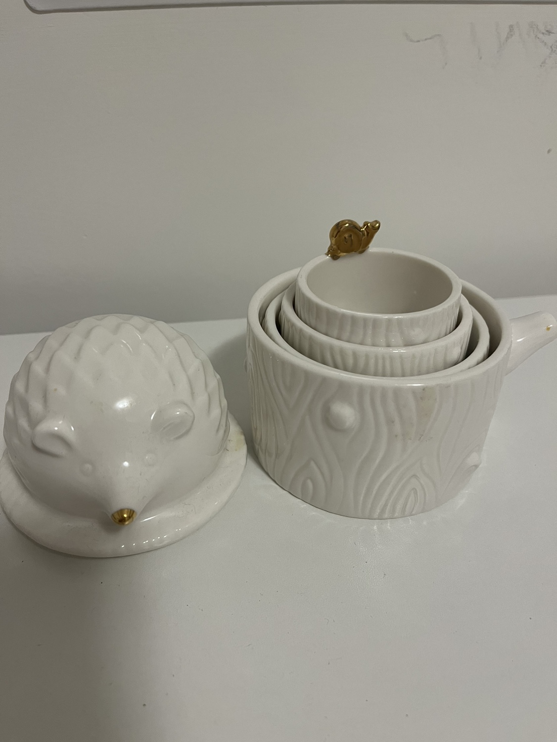 Anthropologie Hedgehog Measuring Cup Set - photo 2