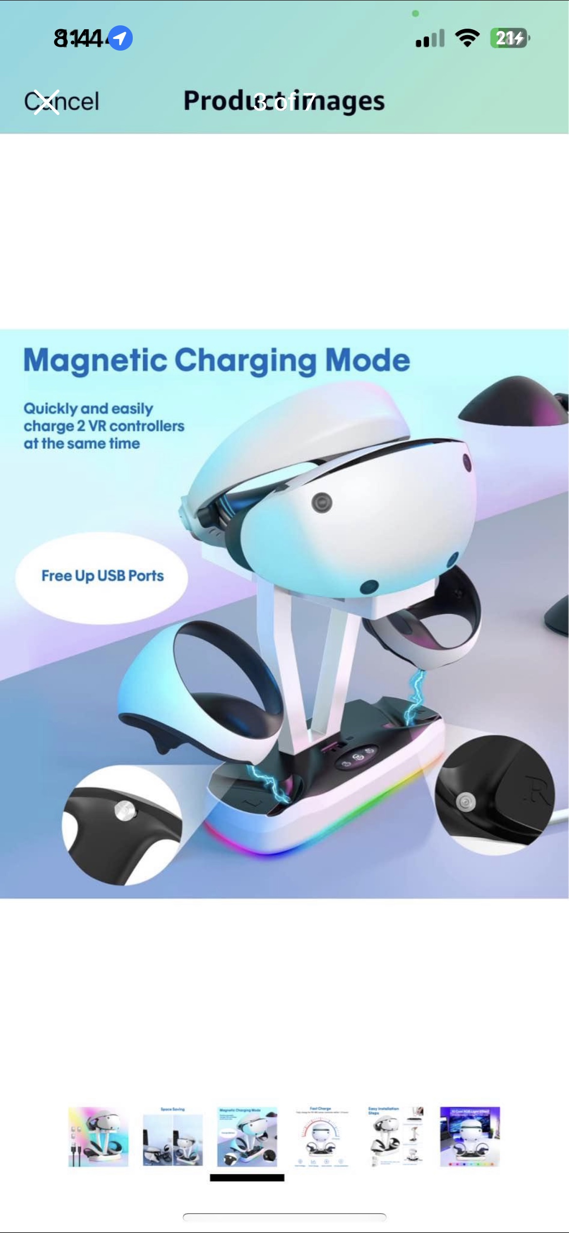 VR Headset and Controller Charging Stand - photo 3