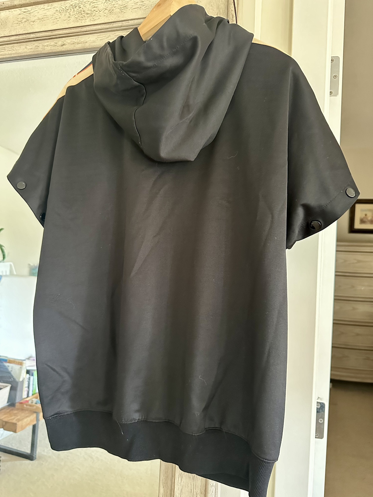 Gucci Black Short Sleeve Hoodie - photo 2