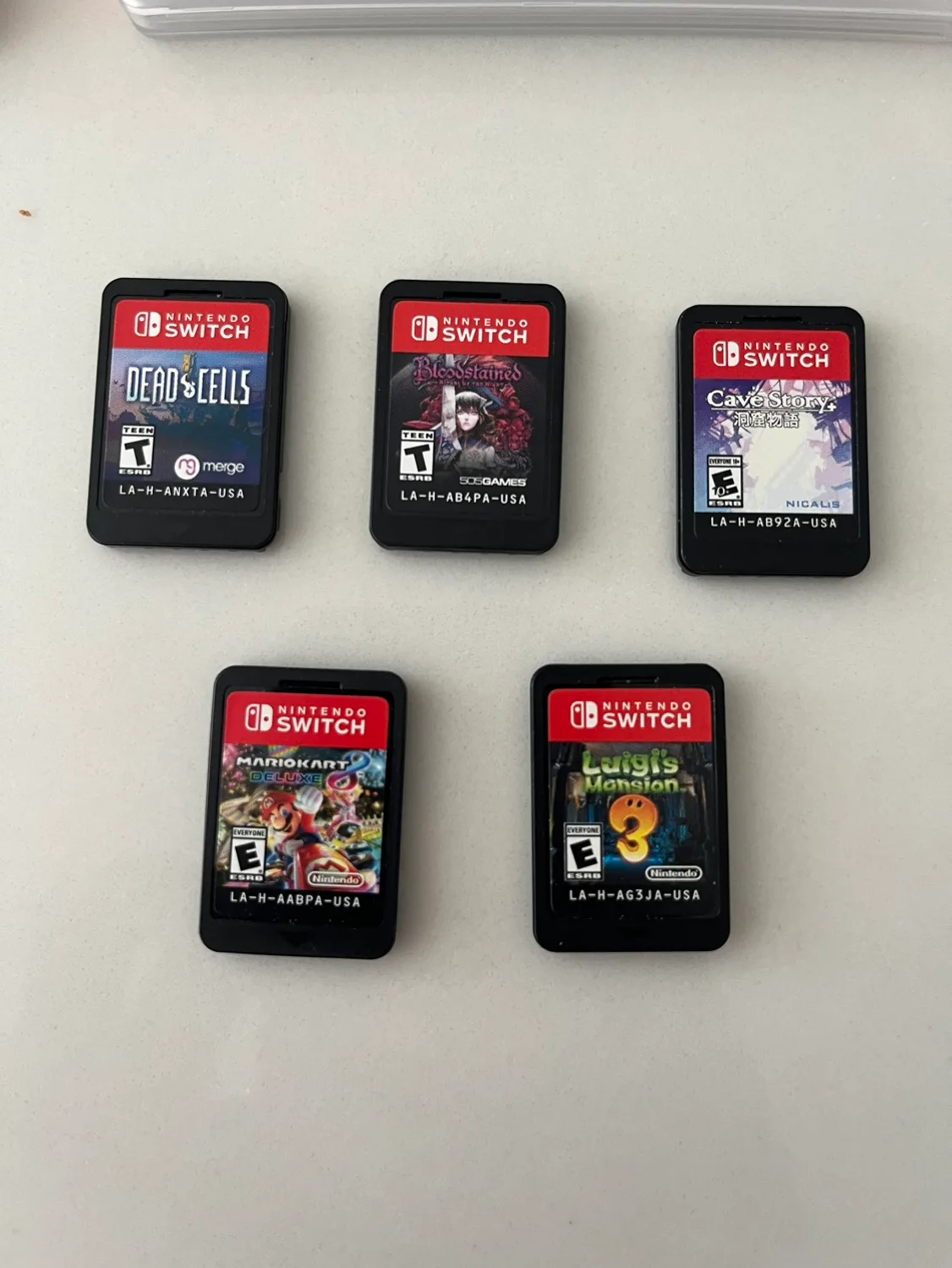 Nintendo Switch games thumbnail