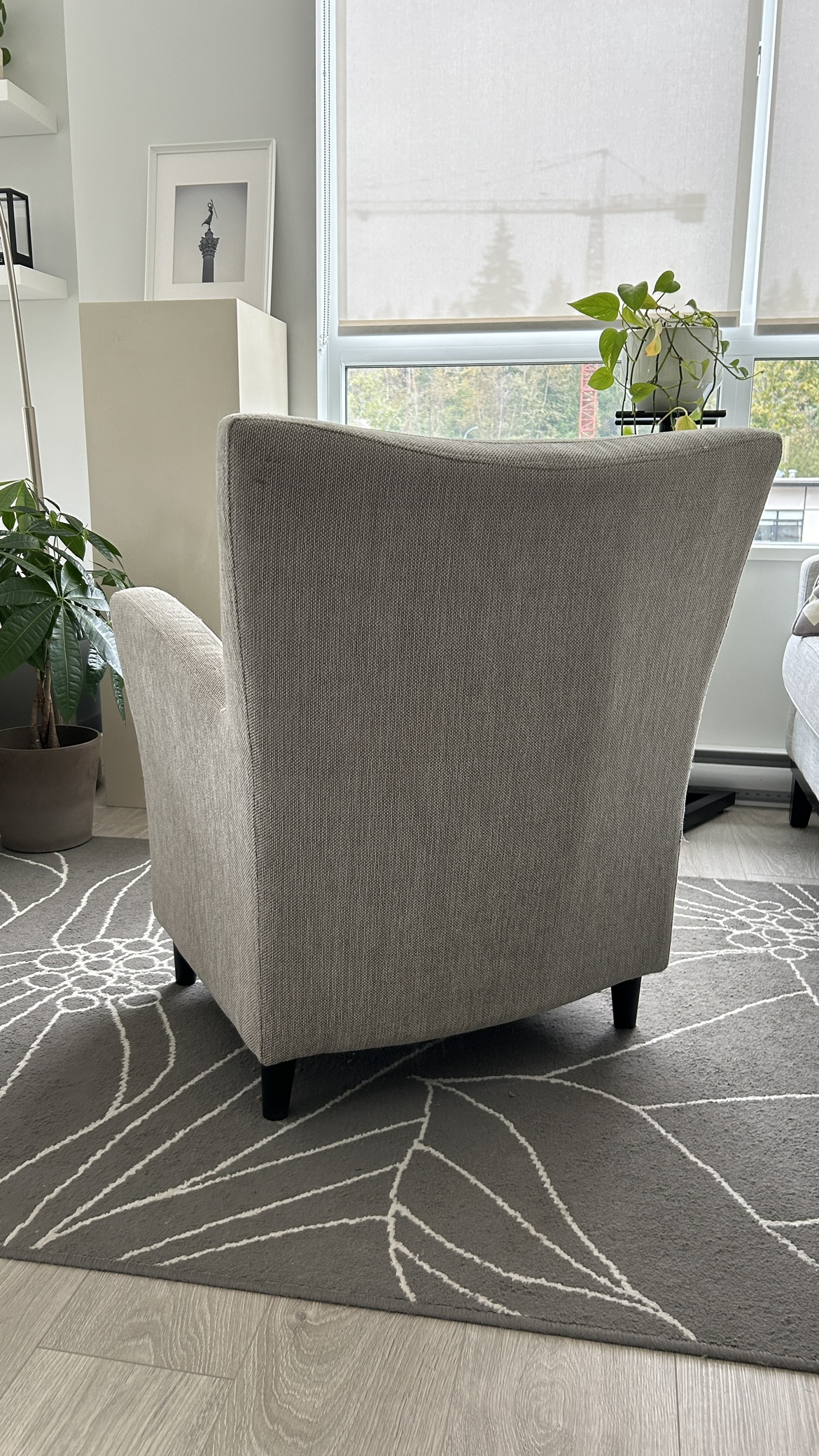 Grey Accent Chair - photo 4