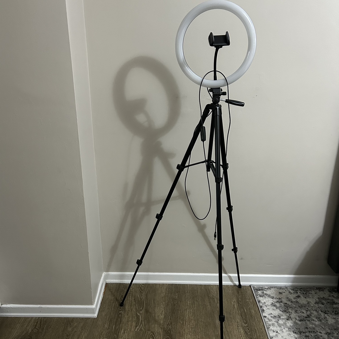 12" Ring Light, Selfie Ring Light with 3 Color Modes, Tripod