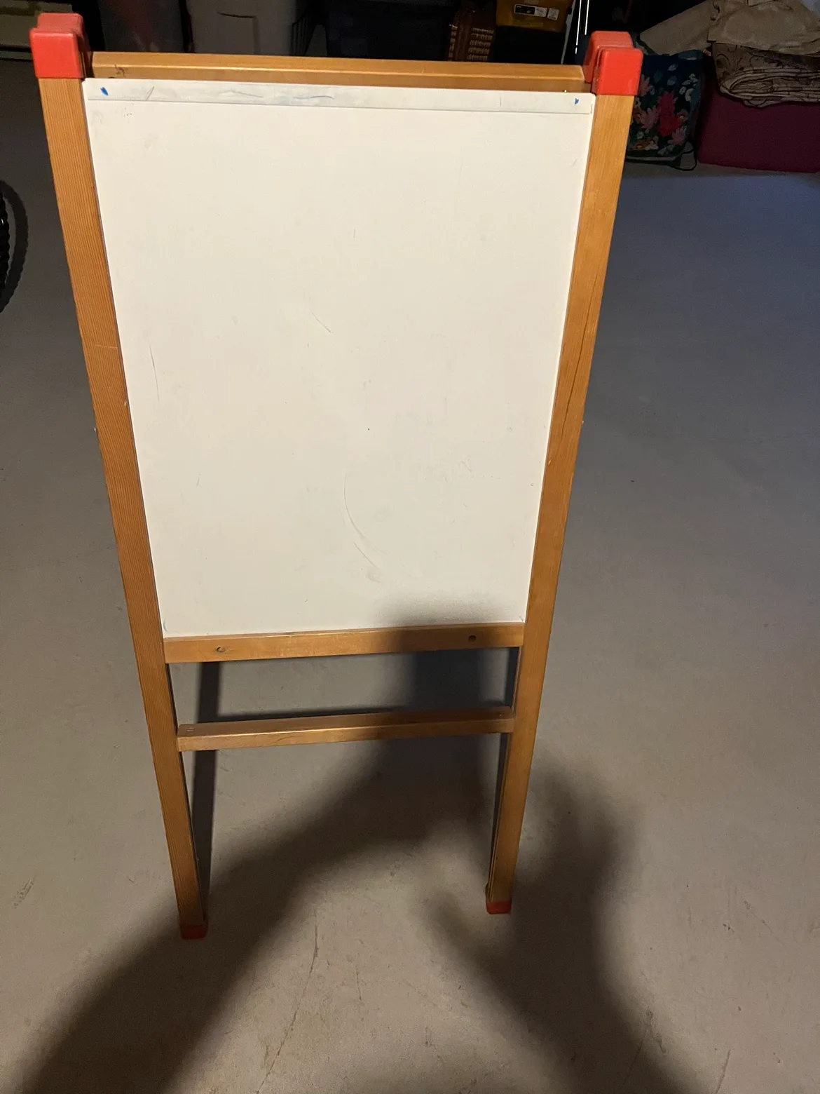 Double-Sided Chalkboard and Whiteboard Easel thumbnail