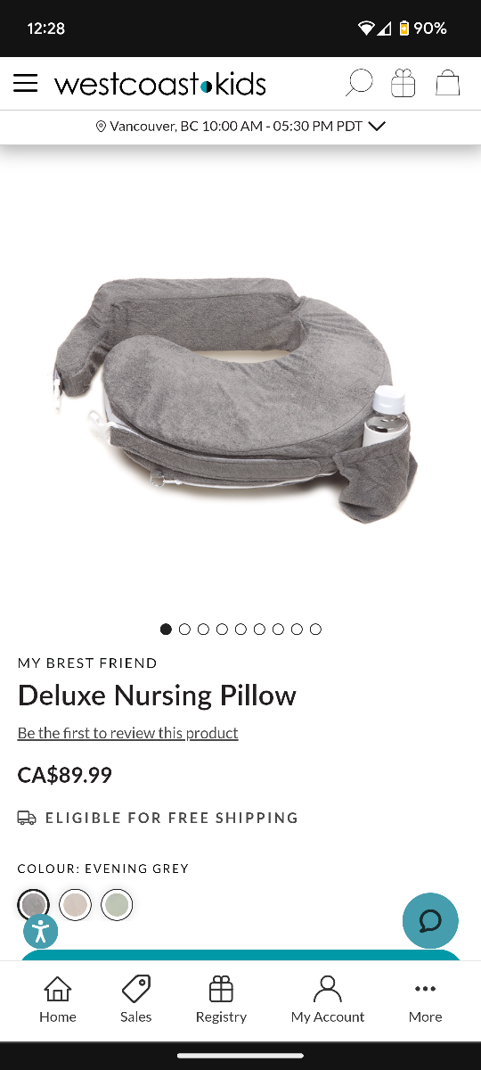 My Brest Friend Deluxe Nursing Pillow