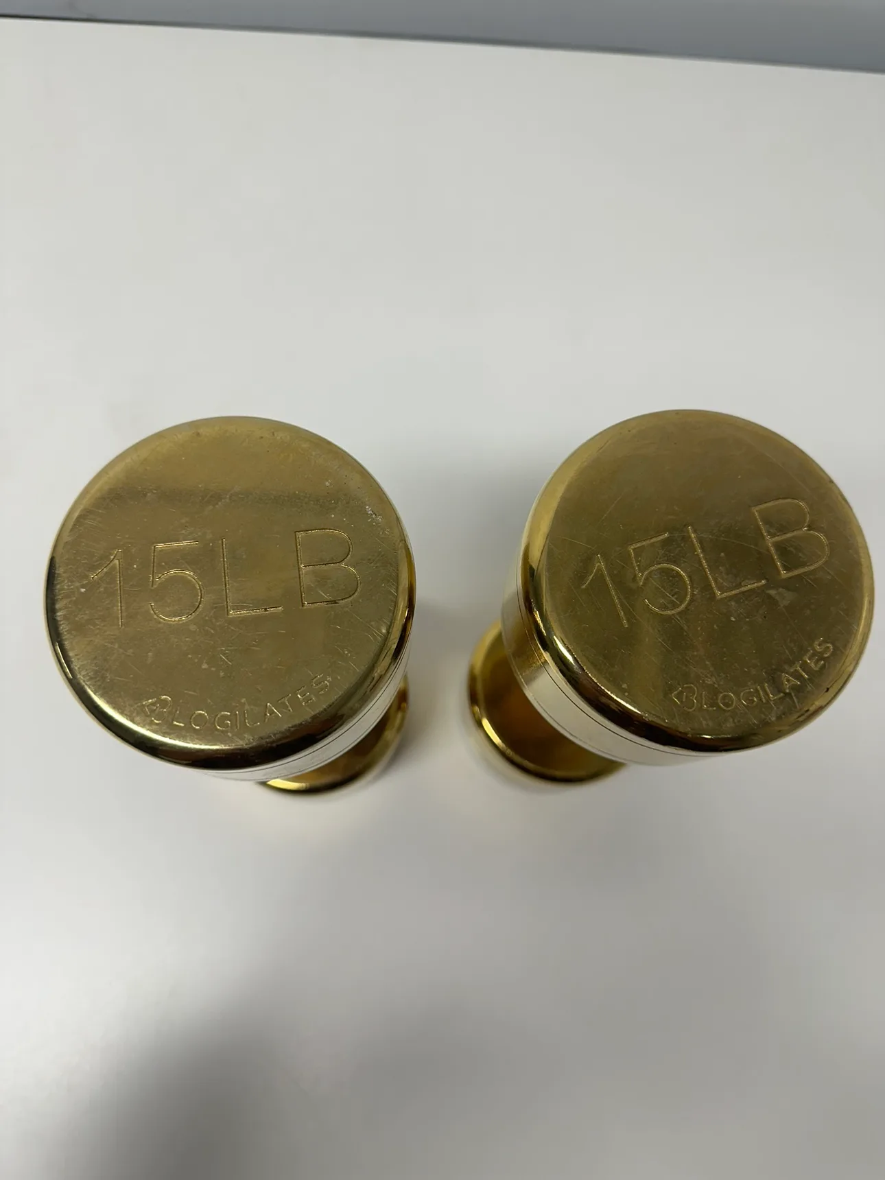 15lb Gold Dumbbells image indicator(3)
