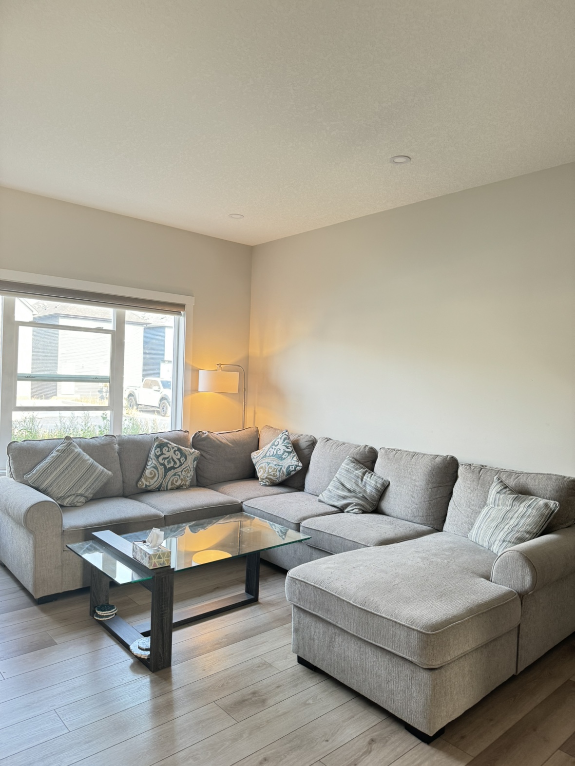 Sectional Sofa and coffee table