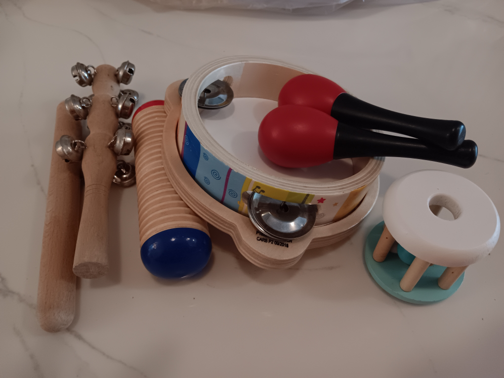Wooden Musical Instrument Set