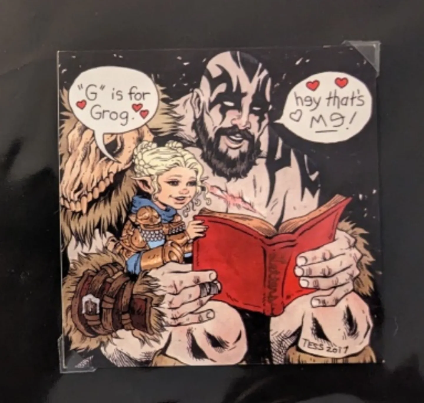 DnD "Critical Role" by Tess Fowler Closed Edition Card Prints image indicator(3)