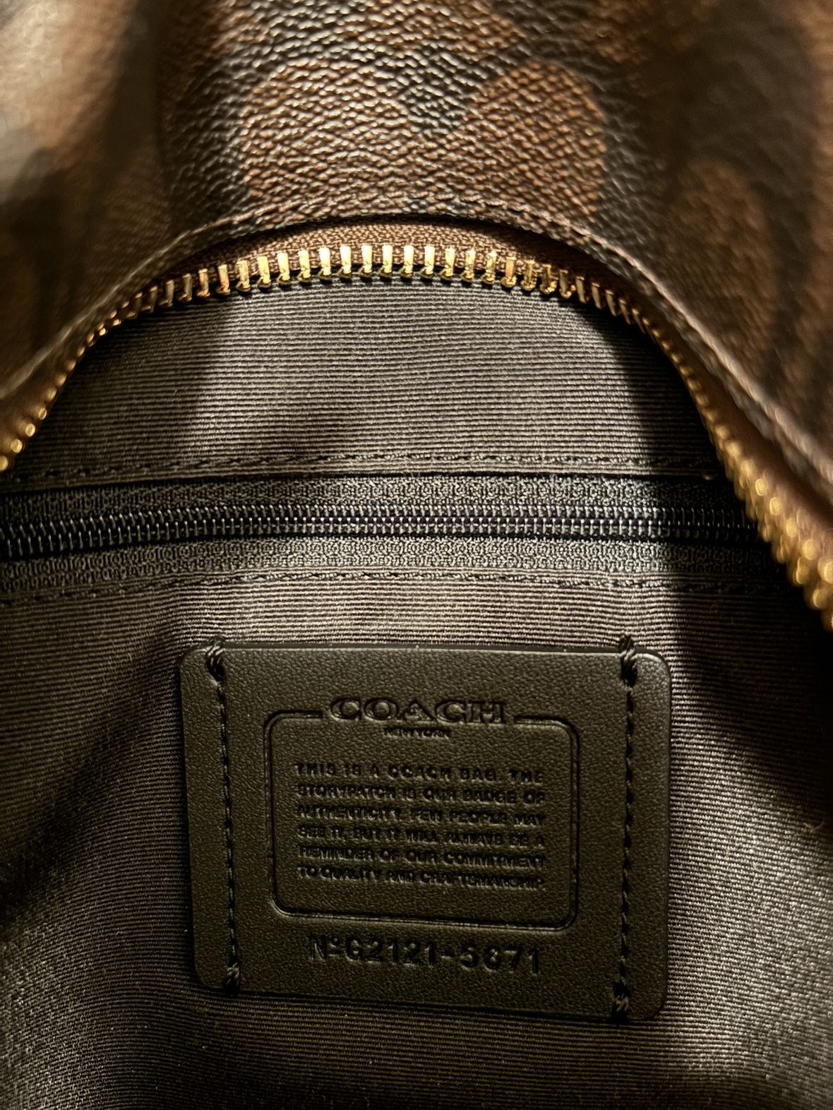 Coach Signature Backpack - photo 2