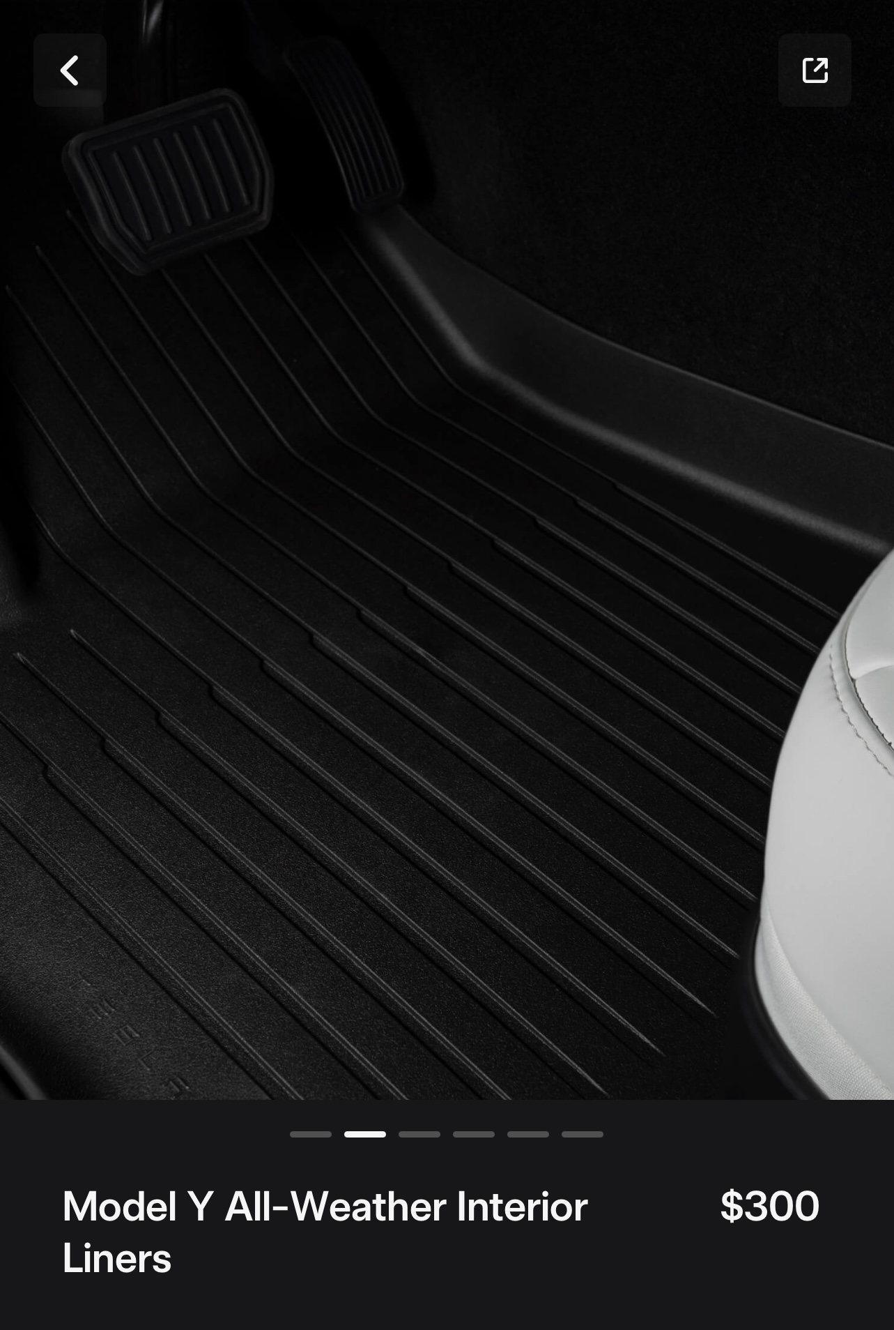 Tesla Model Y All-Weather Floor Mats - photo 2